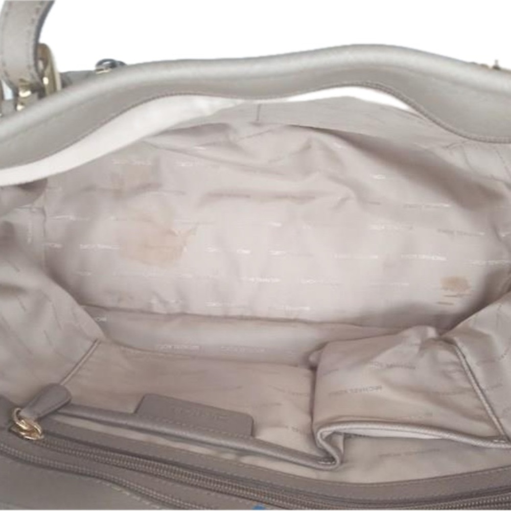 Michael Kors NEW Gray/ Taupe Bag - Picture 4 of 6